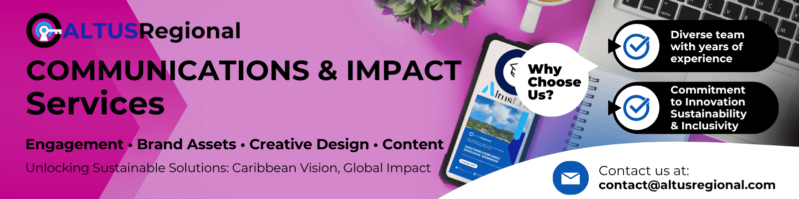 Altus Regional Services Request - Comms & Impact